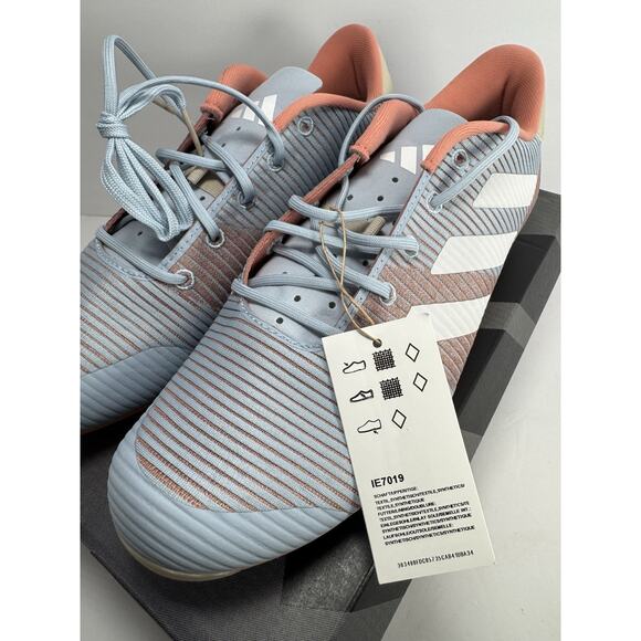 NEW adidas The Road 2.0 Cycling Shoes Men 9, Women 10 Blue/White/Clay IE7019 main image 4